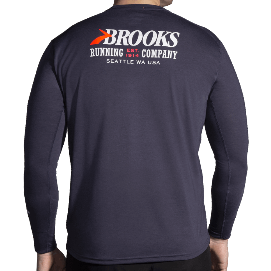 Gráfico De Distancia De Brooks Manga Larga Herencia De Concrete-brooks