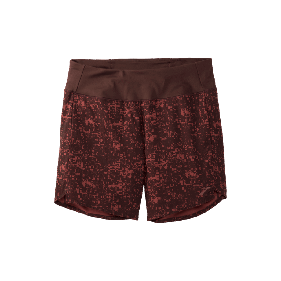 Brooks Chaser 7" Tirada Corta Raisin Glitch Print