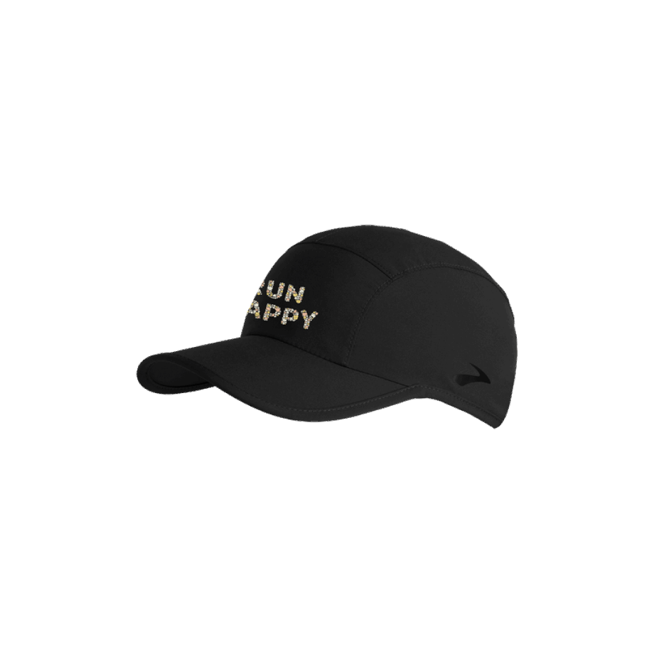 Brooks Moment Sombrero Negro Flotante Floral