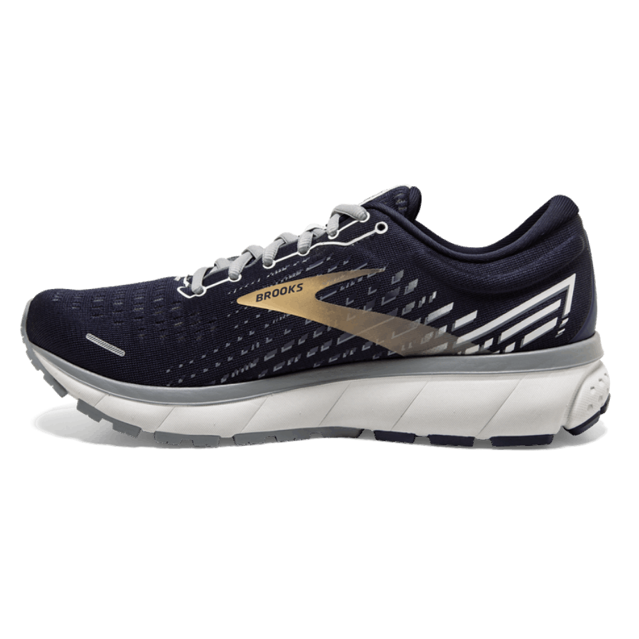 Brooks Ghost 13 Peacoat-grey-gold
