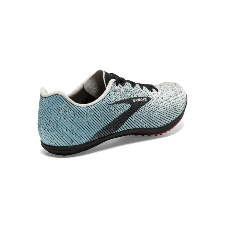 Brooks Mach 19 Sin Clavos Gris-negro-capri