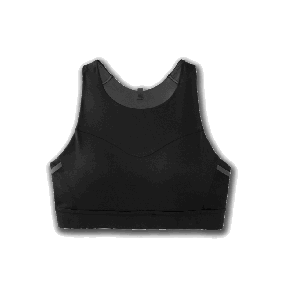 Sujetador Deportivo Brooks Drive 3 Bolsillos Negro