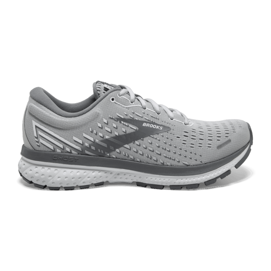 Brooks Ghost 13 Aleación-oyster-blanco