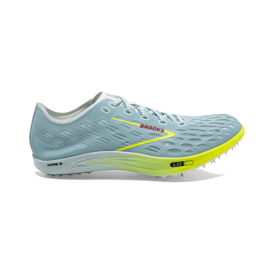 Brooks Wire 8 Azul Brillo-vida Nocturna-rojo