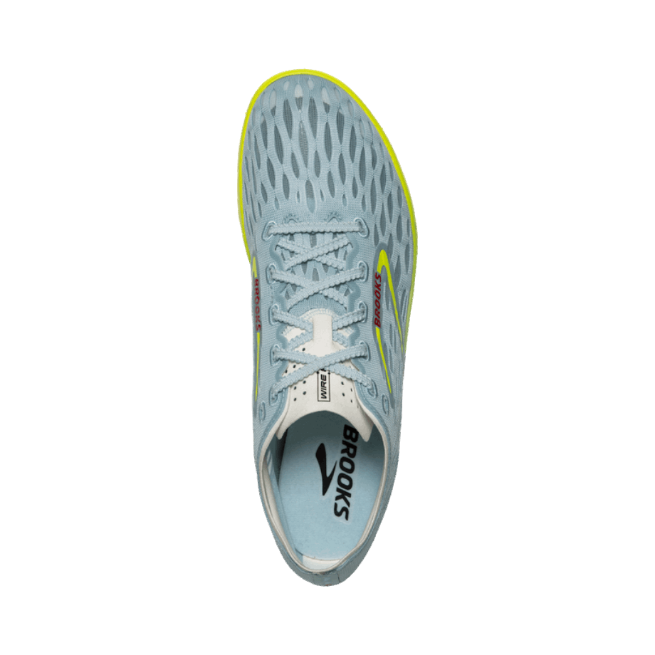 Brooks Wire 8 Azul Brillo-vida Nocturna-rojo