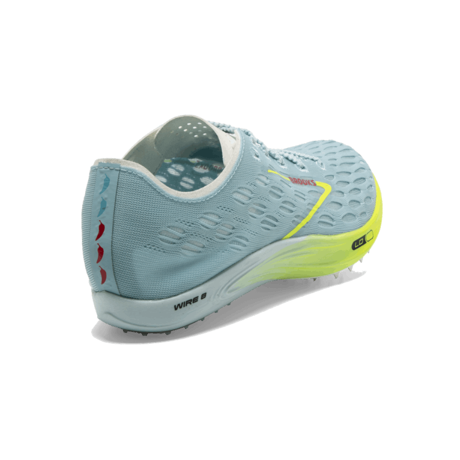Brooks Wire 8 Azul Brillo-vida Nocturna-rojo