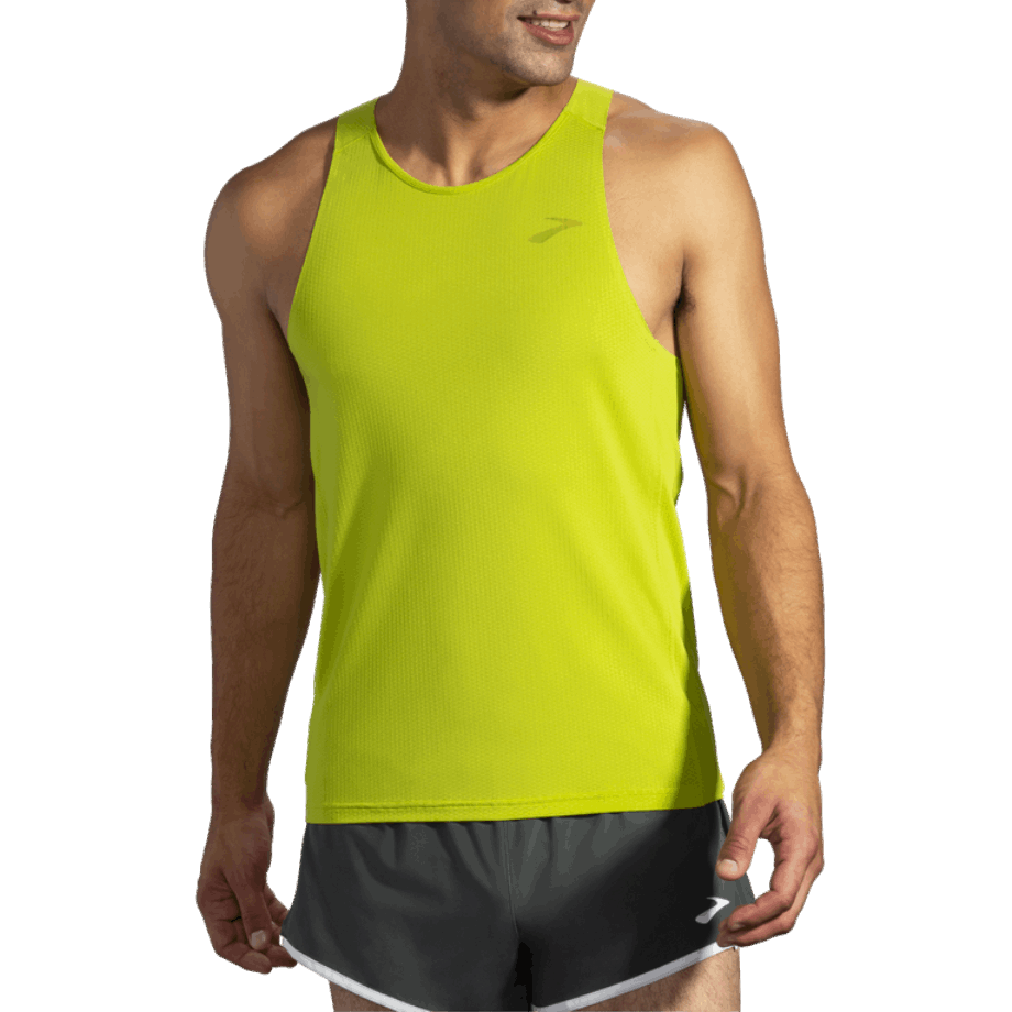 Brooks Atmósfera Camiseta Brillante Musgo