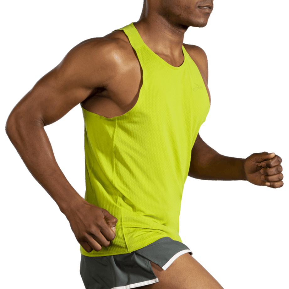 Brooks Atmósfera Camiseta Brillante Musgo