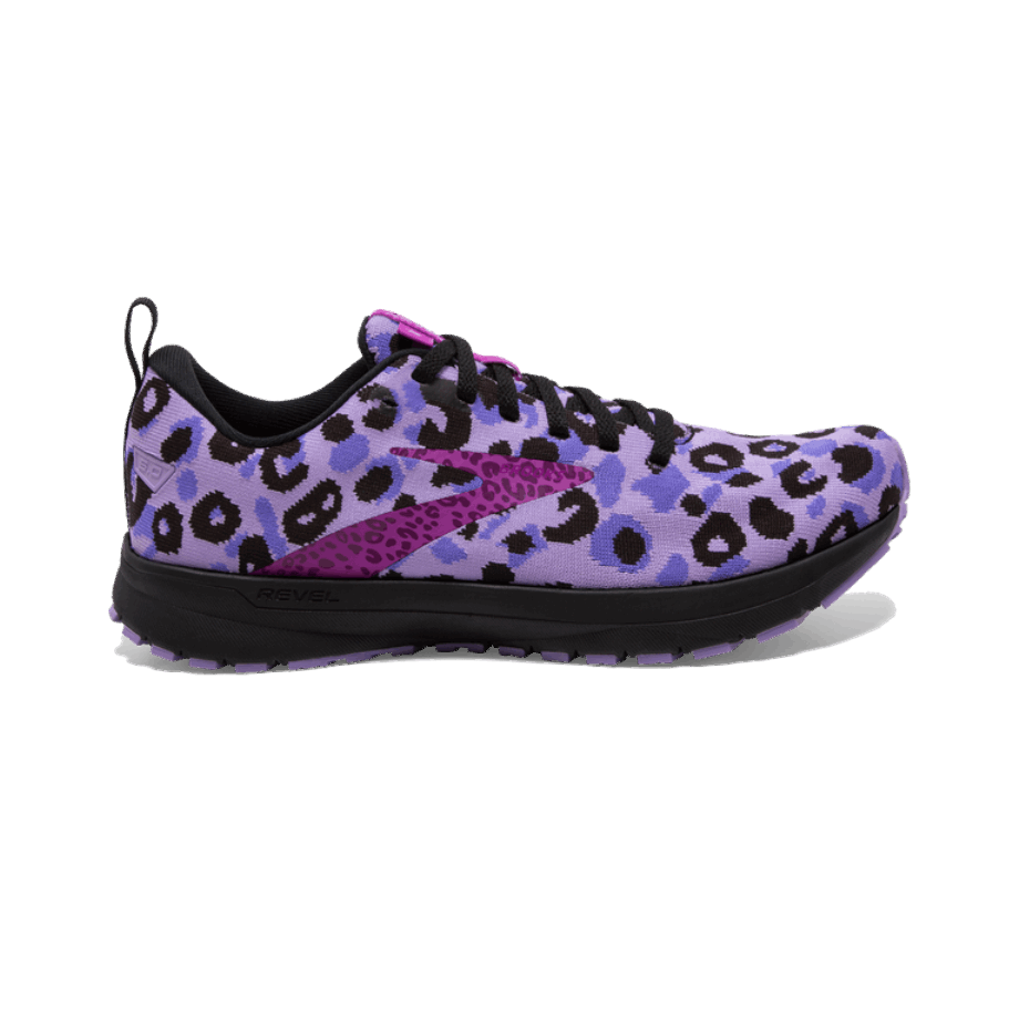 Brooks Revel 5 Morado-negro