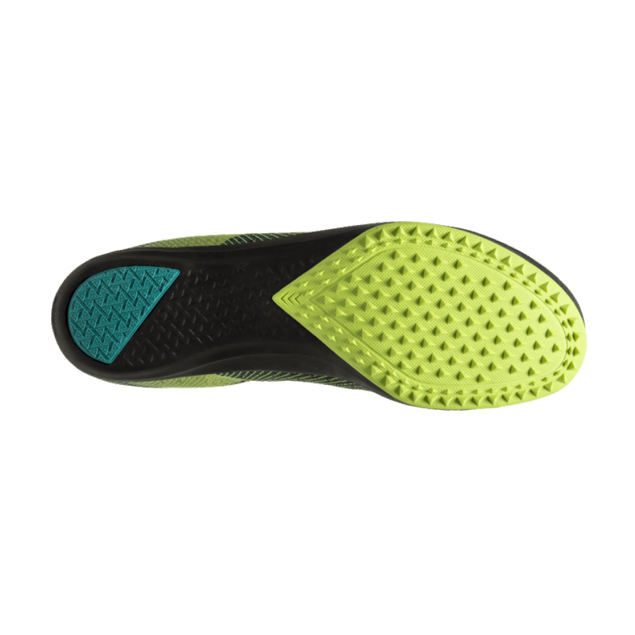 Brooks Mach 19 Sin Espigas Negro-brotes-hierba Azul