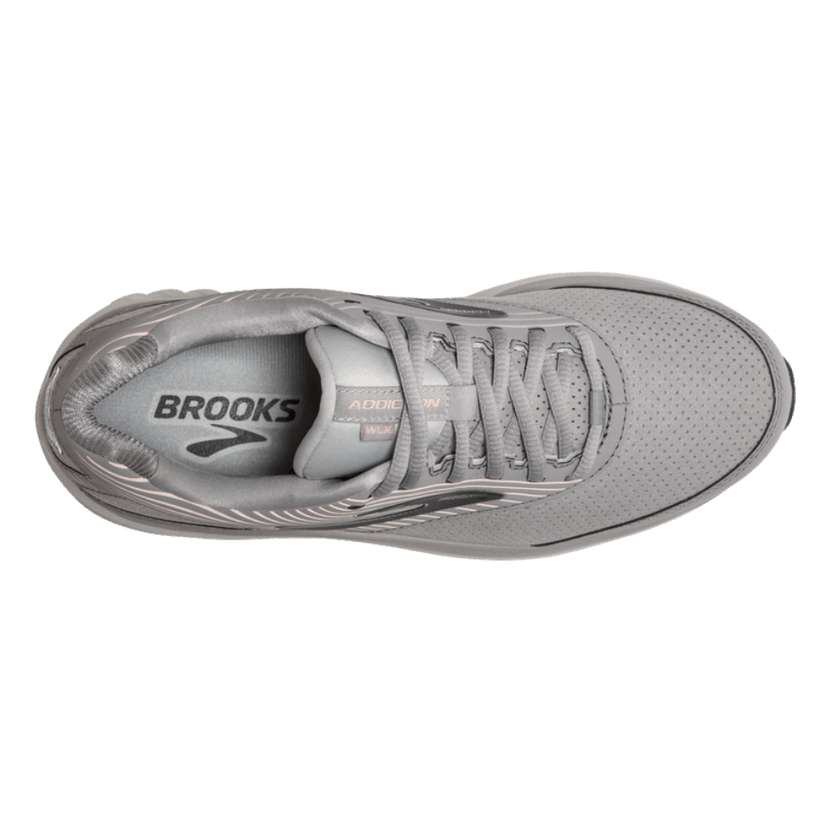 Brooks Addiction Walker Suede Aleación-Ostra-Melocotón