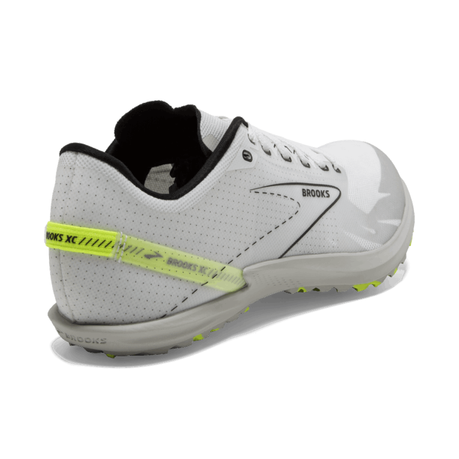 Brooks Draft Xc Sin Clavos Blanco-negro-vida Nocturna