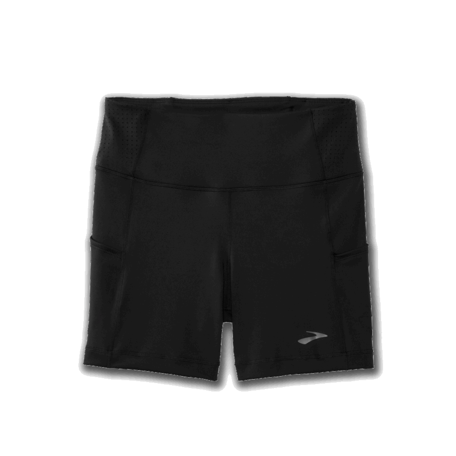 Mallas Cortas Brooks Method 5" Negras